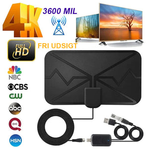 2023 Opgraderet Digital HDTV Antenne [4K]