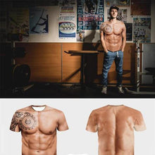 Indlæs billede til gallerivisning Muskel tatovering T-shirt
