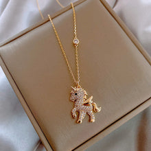 Indlæs billede til gallerivisning Angel Pony Pendant halskæde
