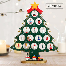 Indlæs billede til gallerivisning DIY Wooden Mini Christmas Tree Set
