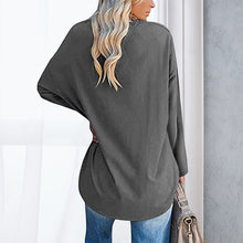 Indlæs billede til gallerivisning Drop Sleeve Bluse med V-udskæring
