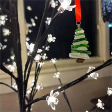 Indlæs billede til gallerivisning 🎄Juletræspynt af søglas fra Erie-søen
