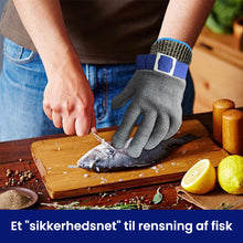Indlæs billede til gallerivisning Beskyttende arbejdshandsker i rustfrit stål
