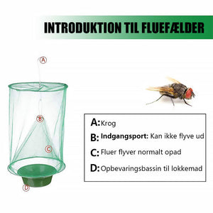 Fluefælder til indendørs eller udendørs brug