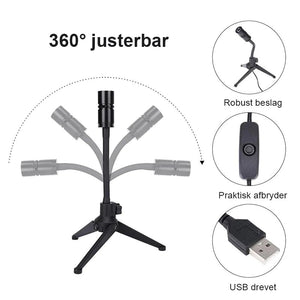 Månen Jorden Projektion LED-lampe