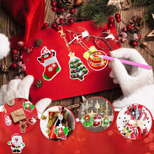 Indlæs billede til gallerivisning Christmas Diamond Painting Sticker Kit
