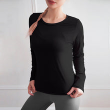 Indlæs billede til gallerivisning Yoga træningstop med slids bagpå
