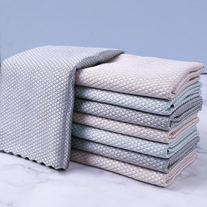 Fiskeskæl Microfiber Polering Rengøring Klud