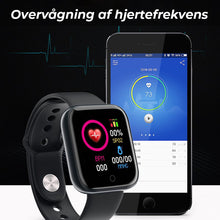 Indlæs billede til gallerivisning Smart armbånd med hjerterytme
