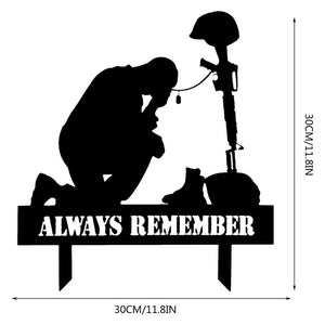 Soldiers Memorial decoration