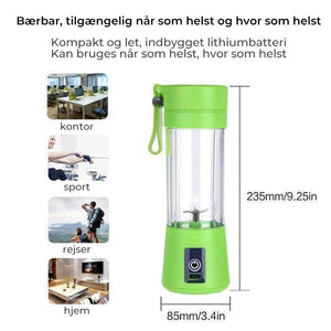 Bærbar USB elektrisk juiceblænder