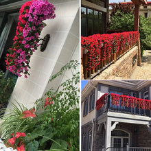 Indlæs billede til gallerivisning Kunstig blomsterkurv til ophængning
