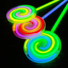 Indlæs billede til gallerivisning Fluorescerende vindmølle slikkepind（3 pakke）
