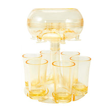 Indlæs billede til gallerivisning Dispenser og holder til 6 shotglas
