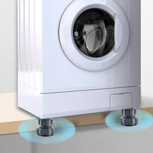 Indlæs billede til gallerivisning 4 Pcs Adjustable Height Washing Machine Support
