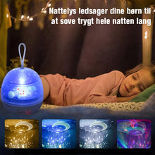 Indlæs billede til gallerivisning Stjerneprojektor nattelys
