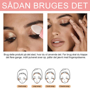 Highlighter makeup-pudderstick