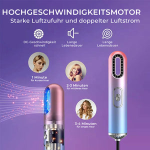 3 in 1 blattloser professioneller Plasma-Haartrockner