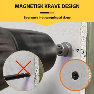 Magnetisk positioneringsskruetrækker