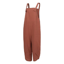 Indlæs billede til gallerivisning Ensfarvet afslappet jumpsuit (Dame)
