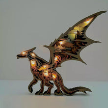 Indlæs billede til gallerivisning Wooden Carved Animal Ornaments (With Lights)
