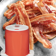Indlæs billede til gallerivisning Baconstegnings-værktøj med opdeling til mikrobølgeovn
