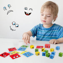 Indlæs billede til gallerivisning Magic Cube byggeklodser med ansigtsændring
