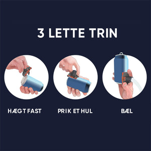 Nøglering til alternativ øldåseåbning