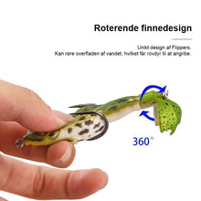 Indlæs billede til gallerivisning Dobbelt propel Frog Soft Bait (1 eller 5 billeder)
