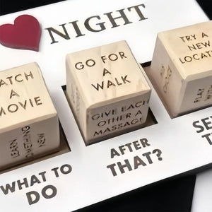 Date aftenaktivitet-terninger After Dark-udgave