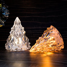 Indlæs billede til gallerivisning Mini LED Krystaljuletræs nattelampe
