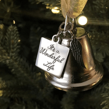Indlæs billede til gallerivisning Klokke/englevinger juledekoration
