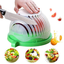 Indlæs billede til gallerivisning Hirundo Upgraded Salad Cutter Bowl, Green
