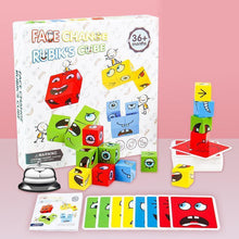 Indlæs billede til gallerivisning Magic Cube byggeklodser med ansigtsændring
