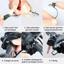 Indlæs billede til gallerivisning Multifunktionel lås til motorcykelhjelm
