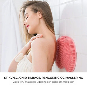 Massagemåtte, Fod- og rygskraber til brusebadet