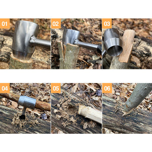 Bushcraft håndsnegl