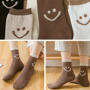Skønne smiley sokker