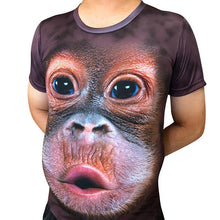 Indlæs billede til gallerivisning Sjov Gorilla 3D T-shirt
