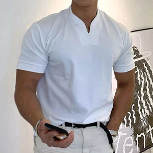 Kortærmet fitness T-shirt med korte ærmer