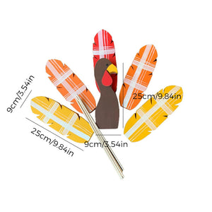 🐔Thanksgiving Tyrkiet udsmykning