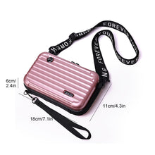 Indlæs billede til gallerivisning Mini Suitcase Crossbody Bag
