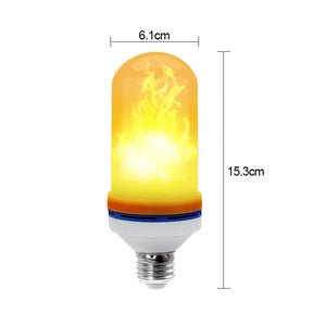LED flamme pære med tyngdekraftsfølende effekt