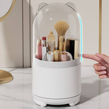 Indlæs billede til gallerivisning 360° Roterende Makeup-opbevaringsboks med aftagelige lag
