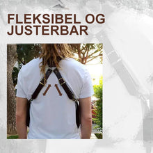 Indlæs billede til gallerivisning Dobbeltskuldret armhule-hylstertaske
