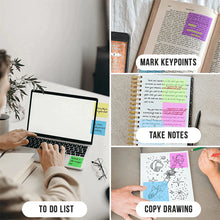 Indlæs billede til gallerivisning Multibey Transparent Sticky Notes
