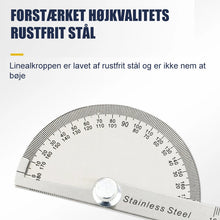 Indlæs billede til gallerivisning Vinkelmåler i rustfrit stål
