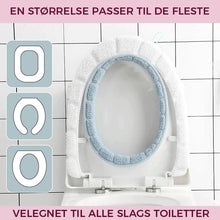 Indlæs billede til gallerivisning Toiletsædebetræk i plys
