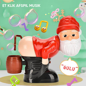 🎅🫧Sjove julemand boble blæser maskine