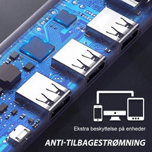 Indlæs billede til gallerivisning USB-hub med flere porte og høj hastighed
